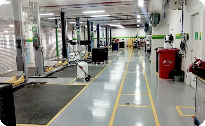 Oficina automotiva Localiza