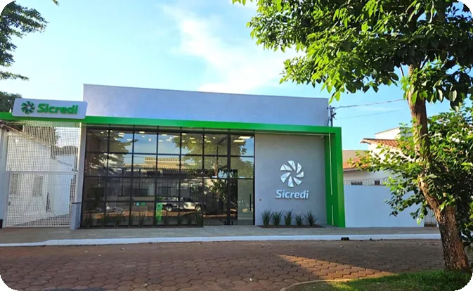 Agência Sicredi — fachada
