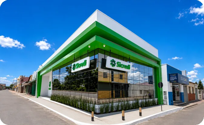 Agência Sicredi — exterior